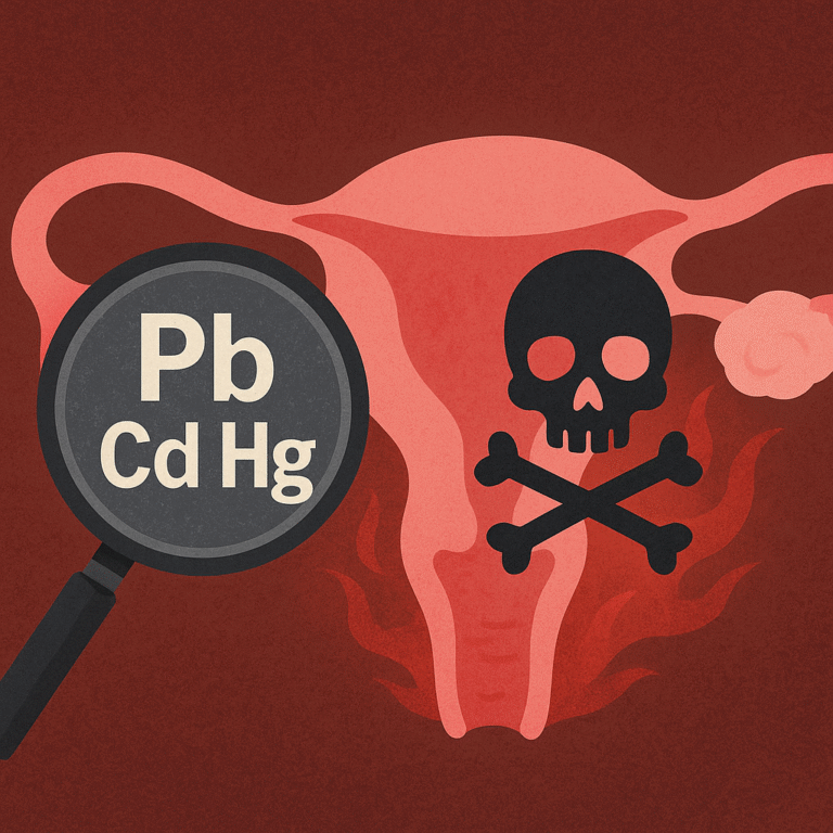 重金屬與不孕風險，卵巢健康的隱形殺手