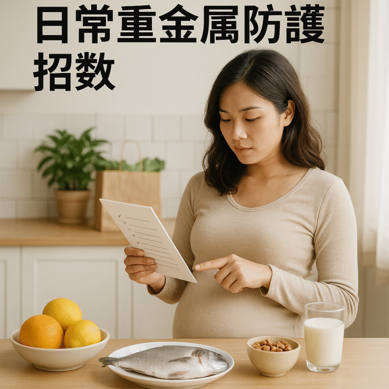 日常防毒指南，孕婦與家庭必學的重金屬防護招數