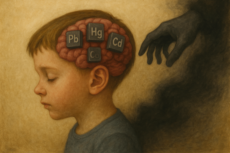 孩子的大腦在成長，重金屬卻在偷走未來