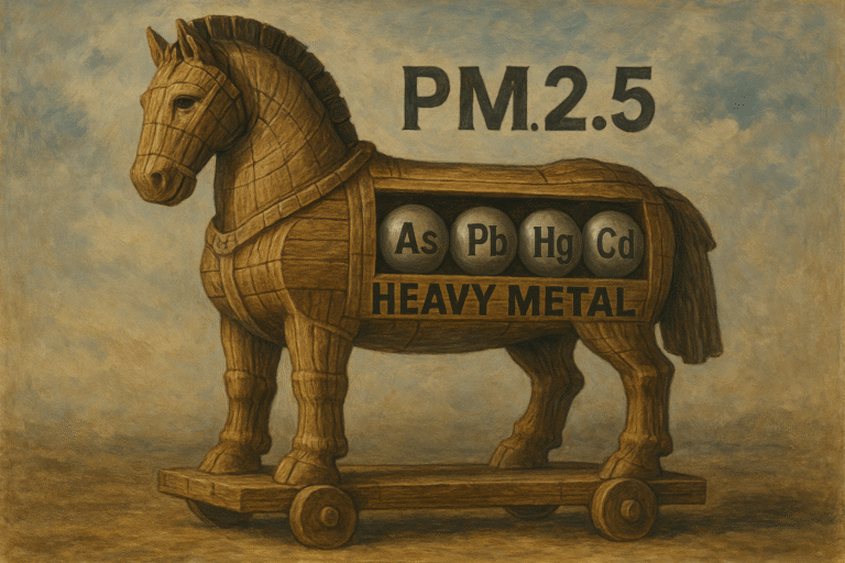 PM2.5 與重金屬的「特洛伊木馬效應」