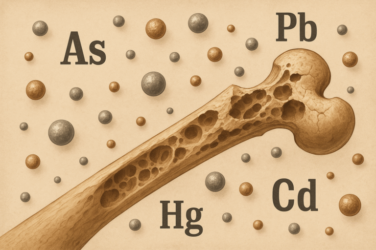 骨質疏鬆：當重金屬讓骨頭提前老化
